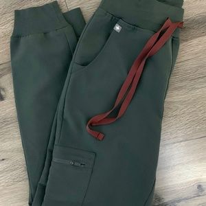 Figs High Waisted 2.0 Joggers XS **LIMITED EDITION BONSAI